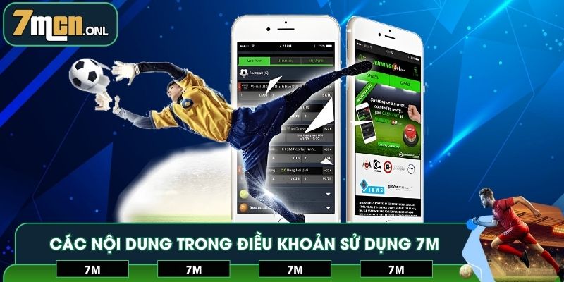 Các nội dung cập nhật trong điều khoản sử dụng 7M